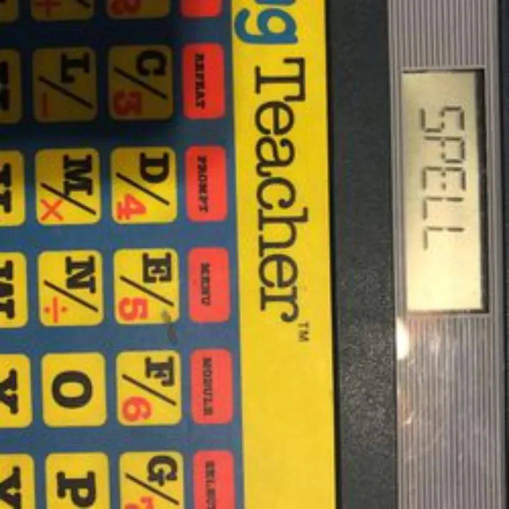 Coleco | Toys | Vintage 985 Talking Teacher Spelling Math Electronic ...